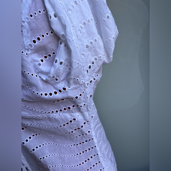 David Lawrence Broderie L/S Cotton Shirt - Picture 8 of 10